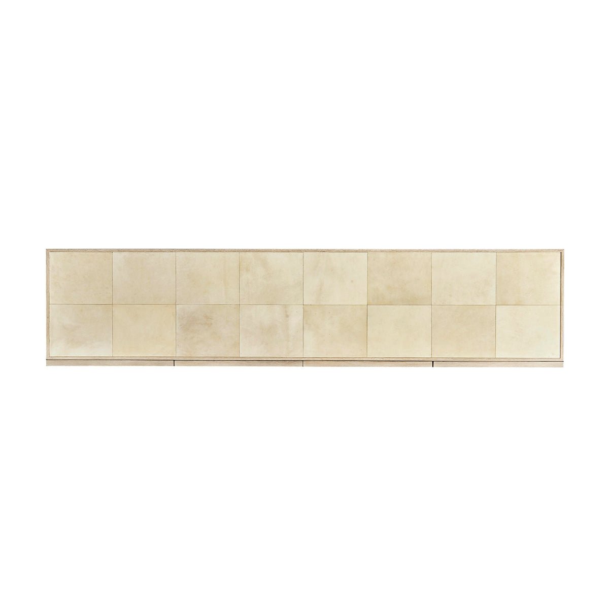 Top-down view of the entertainment console surface.