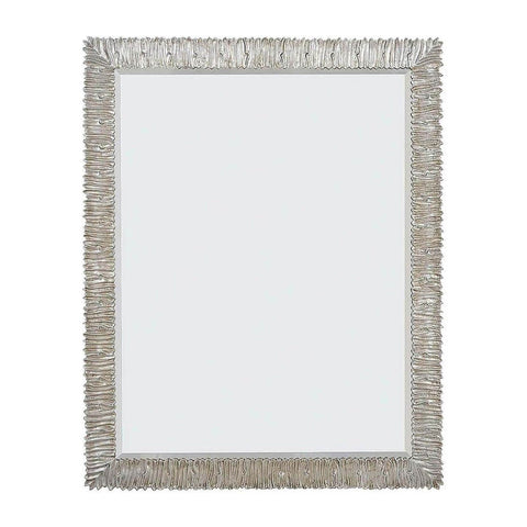 Organic Modern Silver Gilt Mirror