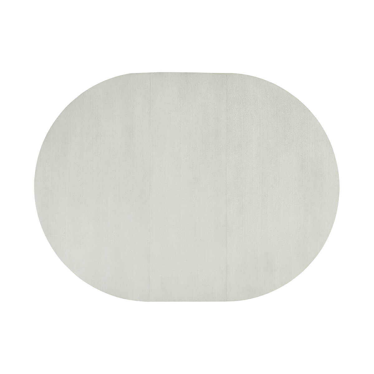 Table top view, oval shape, detailed surface texture