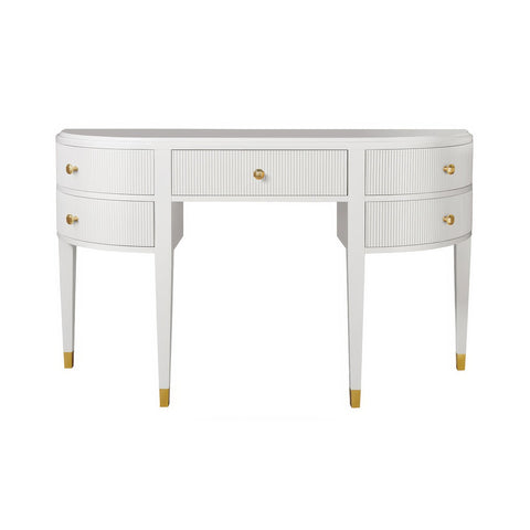 Painted Art Deco Console Vanity