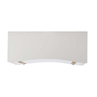 Top view of white neo classic commode.