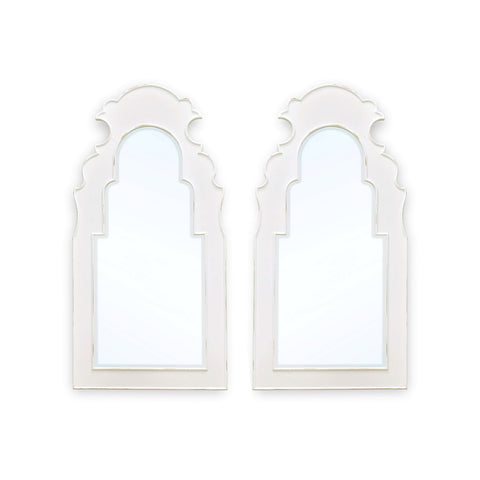 Pair of Jeffe Painted Wall Mirrors