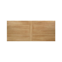 Top-down view of Palm Beach Regency dining table surface.