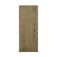 Light console table side panel view.
