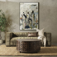 Pleated Velvet Sofa - Olive Green, view 8