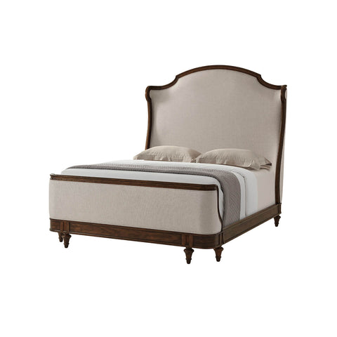Provincial Carved Queen Size Bed