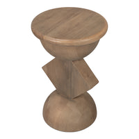 Reclaimed Elm Side Tables in Natural Wash, Set of 3 - additional view