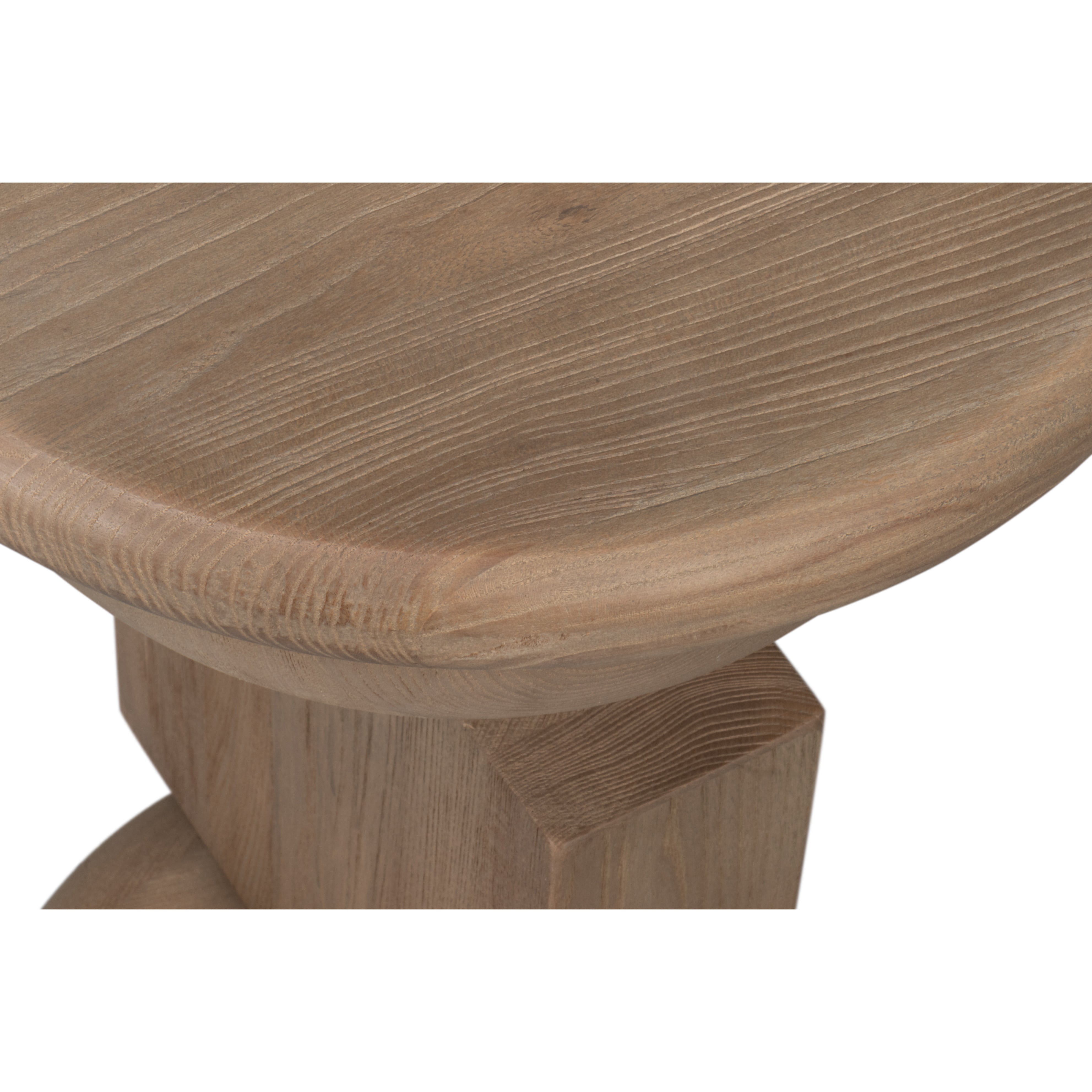 Reclaimed Elm Side Tables in Natural Wash, Set of 3 - additional view