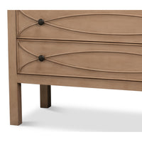 Reclaimed Pine Bookcase in Bone White - additional view