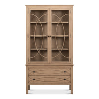Reclaimed Pine Bookcase in Bone White - additional view
