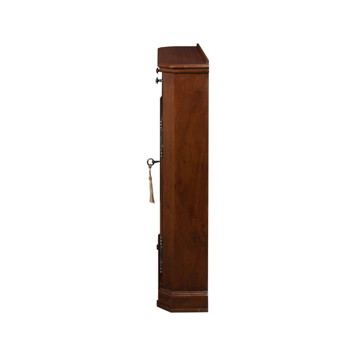 Side profile of slim Regence style side cabinet.