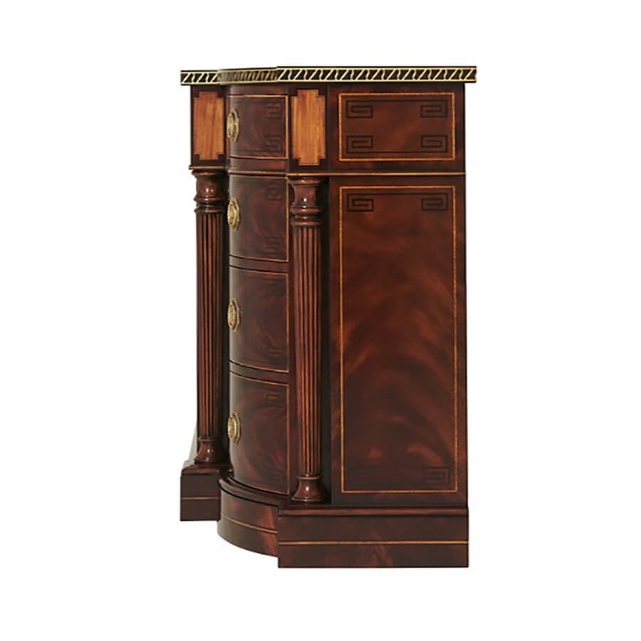 Regency Mahogany Credenza - English Georgian America
