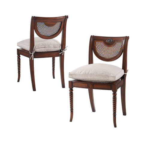 Regency Mahogany Side Chair