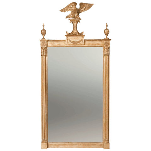Regency Pier Mirror with Eagle Surmount