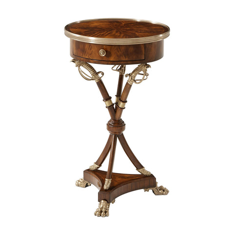 Regency Sabre Leg Side Table
