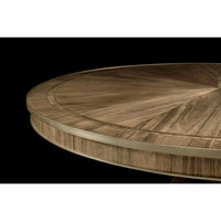 Edge and surface detail of regency style dining table.