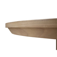 Close-up of the table's edge details.