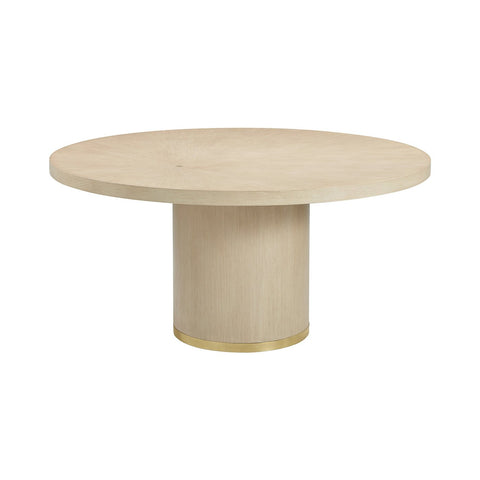 Round Hollywood Regency Dining Table