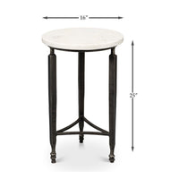 Side table dimensions: 16