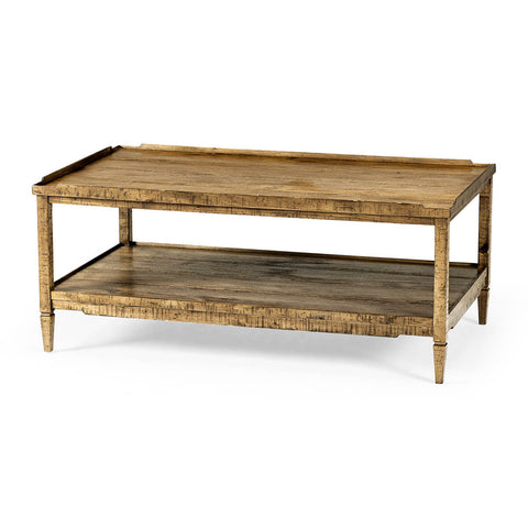 Rustic Country Coffee Table - Medium Drift