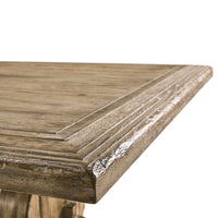 Tabletop corner close-up showing texture and detail.