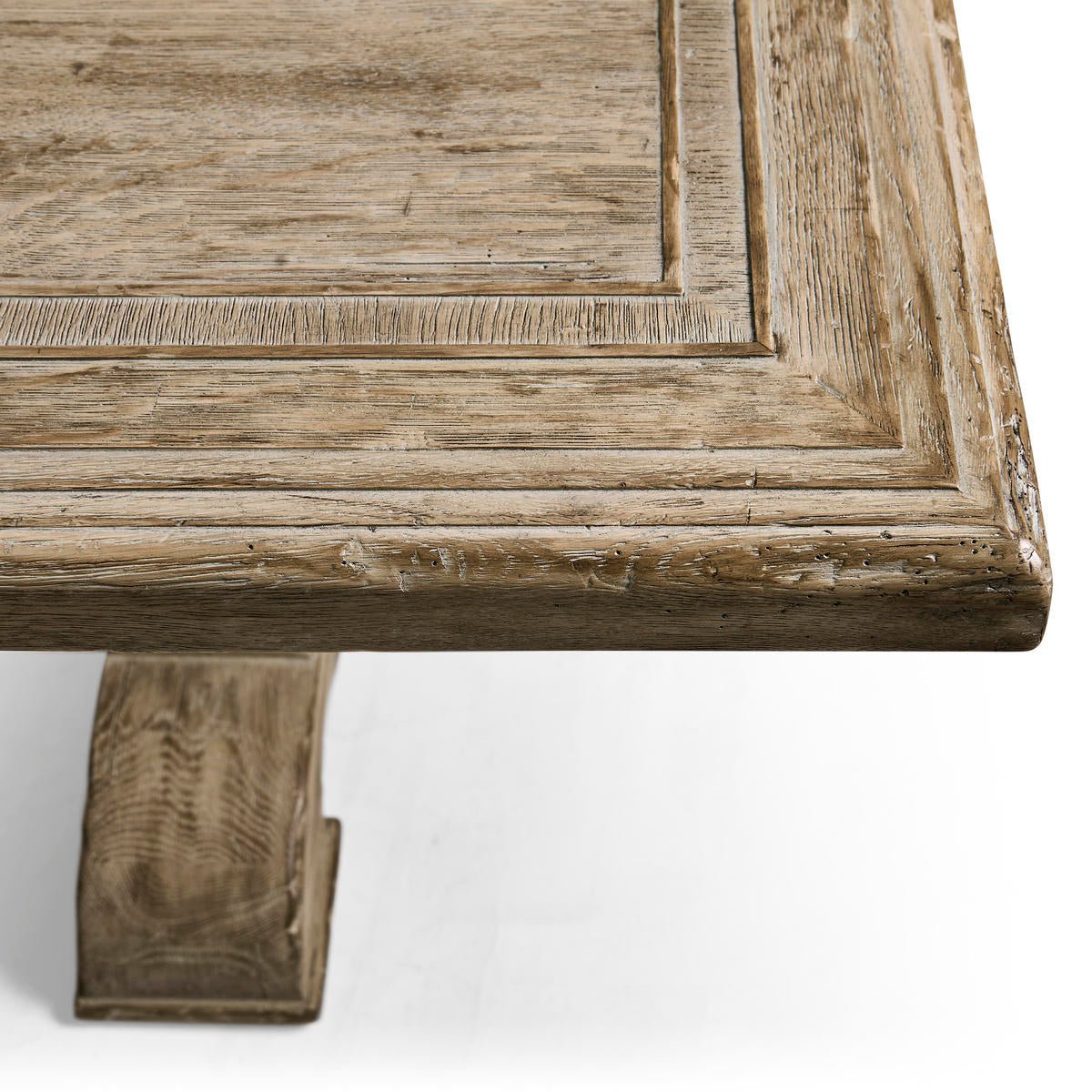 Detailed tabletop edge design and texture.
