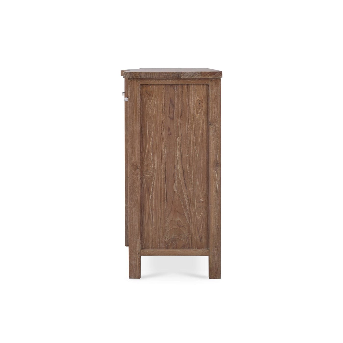 Rustic Reclaimed Teak Sideboard - English Georgian America