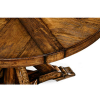 Rustic Round Dining Table - 48