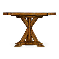 Rustic Round Dining Table - 48