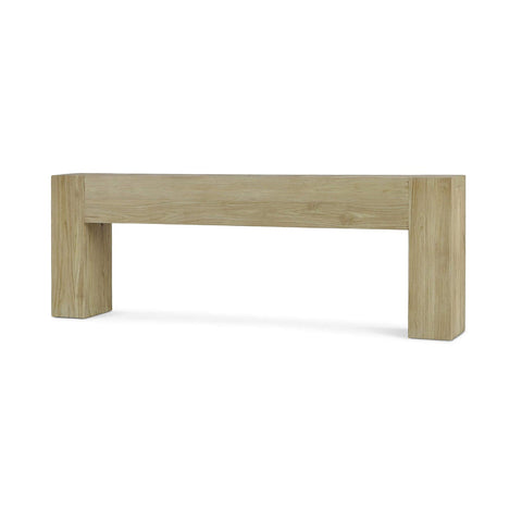 Rustic Scandinavian Teak Console Table