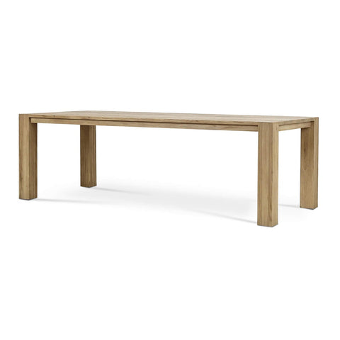 Rustic Scandinavian Teak Dining Table