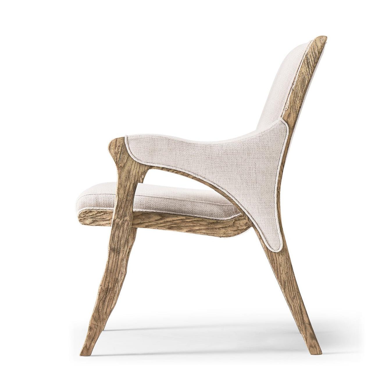 Rustic Western Upholstered Armchair - English Georgian America