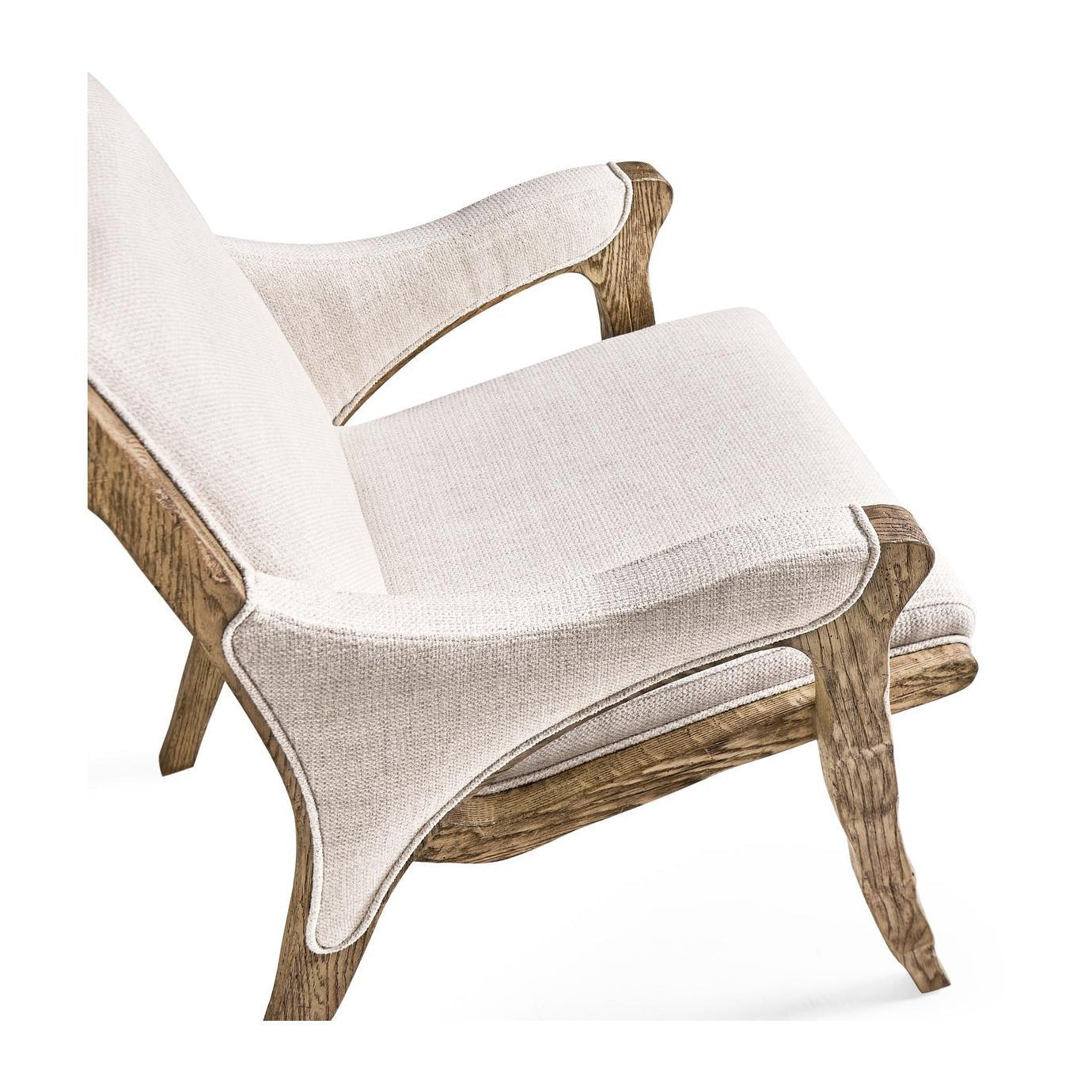 Rustic Western Upholstered Armchair - English Georgian America