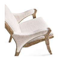 Rustic Western Upholstered Armchair - English Georgian America