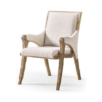 Rustic Western Upholstered Armchair - English Georgian America