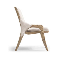 Rustic Western Upholstered Side Chair - English Georgian America