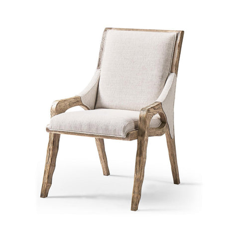 Rustic Western Upholstered Side Chair