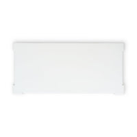 Top view of white chest, simple flat surface.