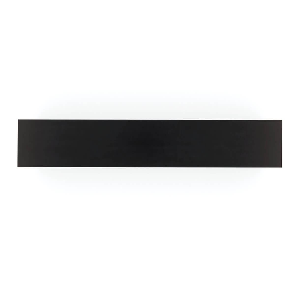 Top-down view of Silk Road Sideboard's sleek black surface.