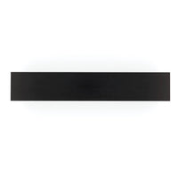 Top-down view of Silk Road Sideboard's sleek black surface.
