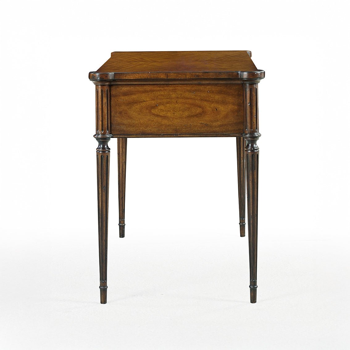 French Louis XVI desk, side profile