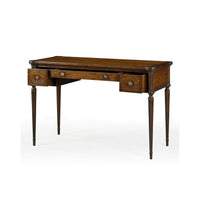 French Louis XVI desk, open drawers