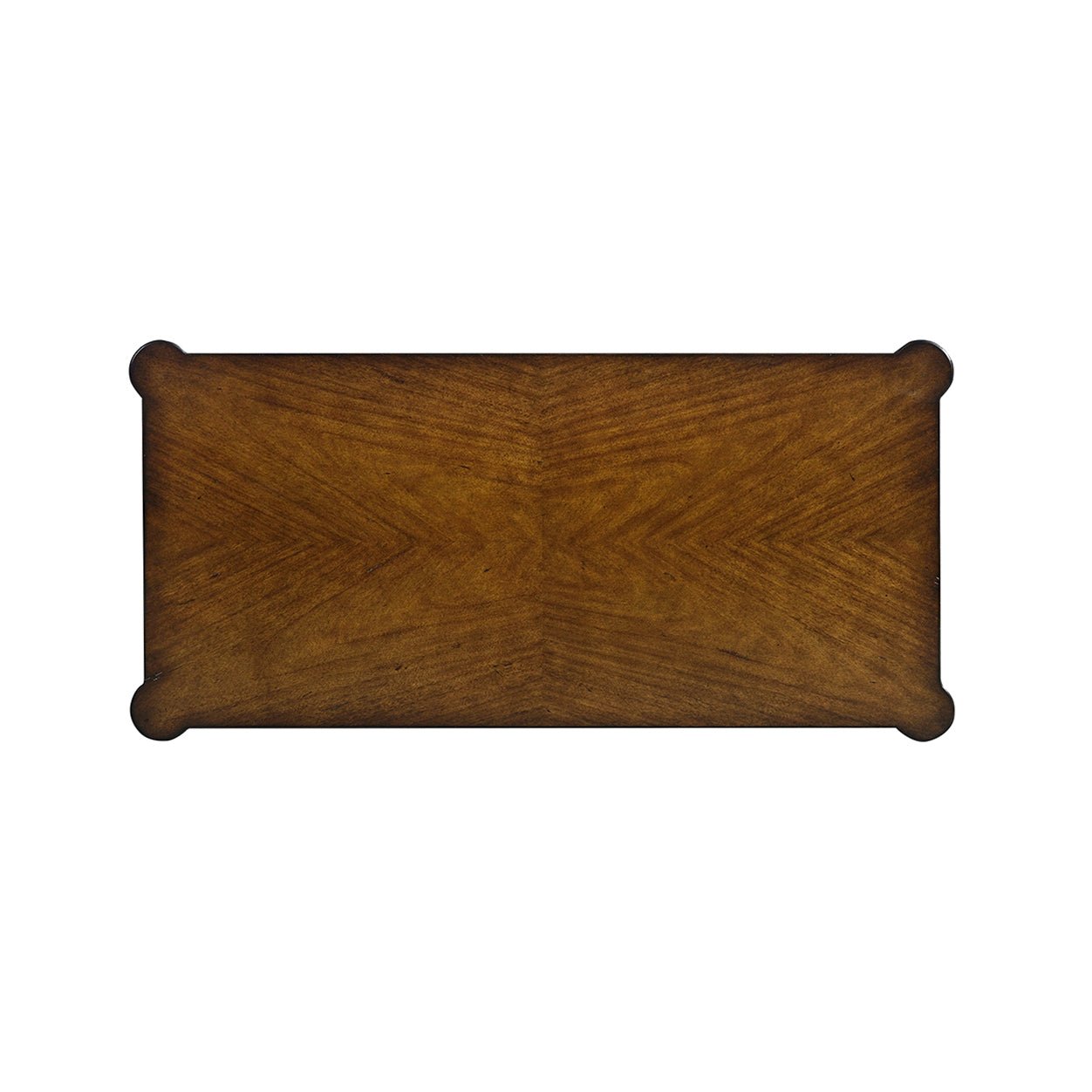 French Louis XVI desk, view from above