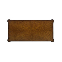 French Louis XVI desk, view from above