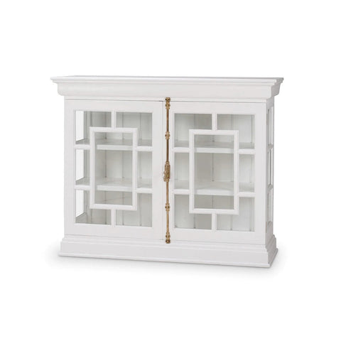 Small French Provincial White Credenza