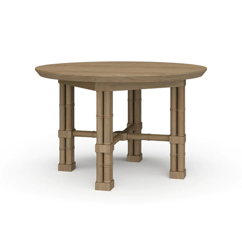 Small Palm Beach Regency Round Dining Table