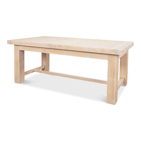 Light Modern Oak Extension Dining Table