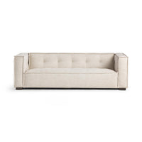 Tailored Upholstered Sofa - Beige
