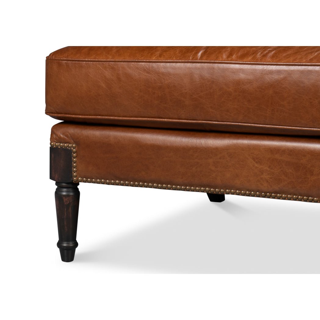 Chair legs and lower cushion detail.