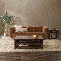 Tufted Sofa with Deep Channels, view 9